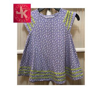 J. Khaki flare-bottom blouse; girls' size 6X